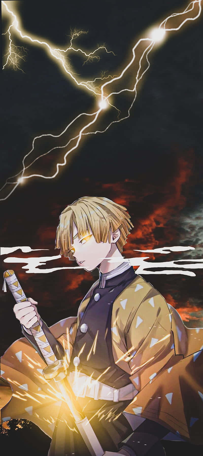 A Character With Lightning In His Hands Wallpaper