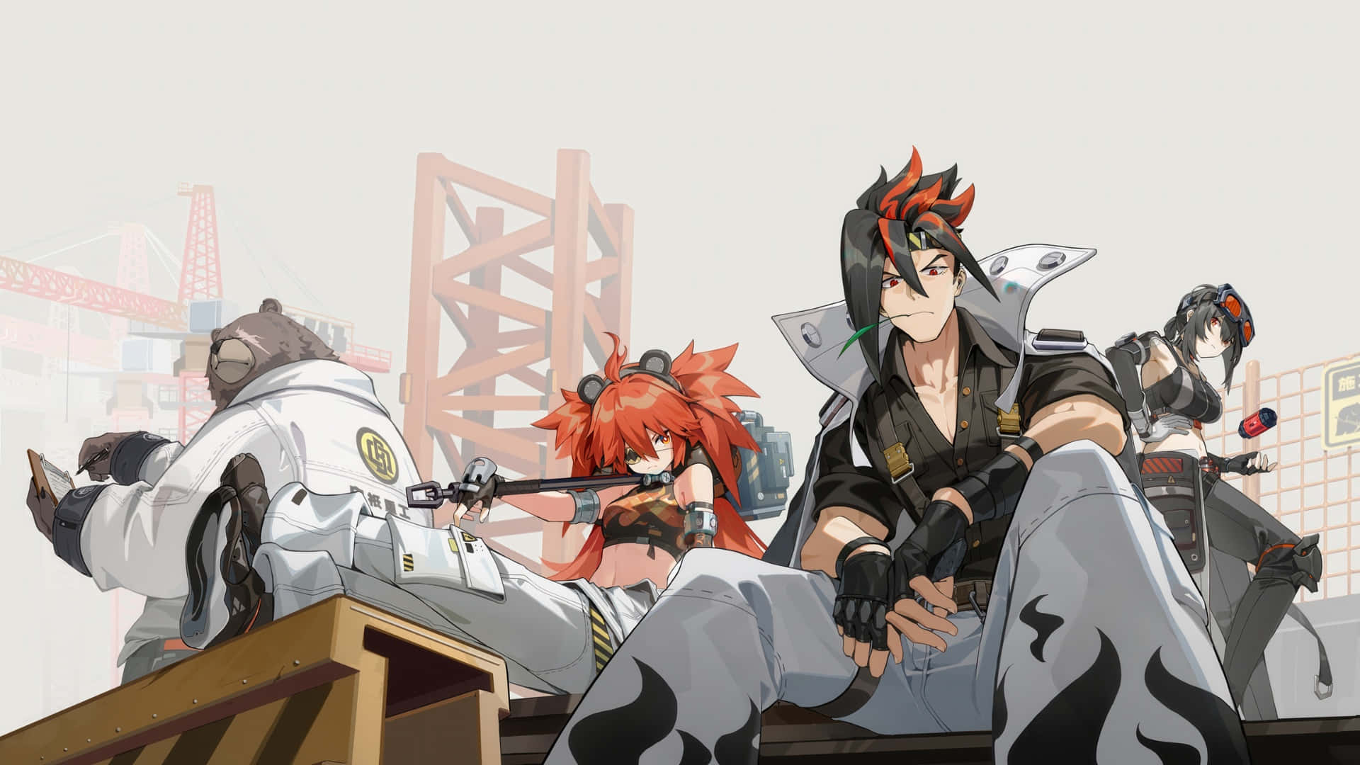 Personajes De Zenless Zone Zero Fondo de pantalla