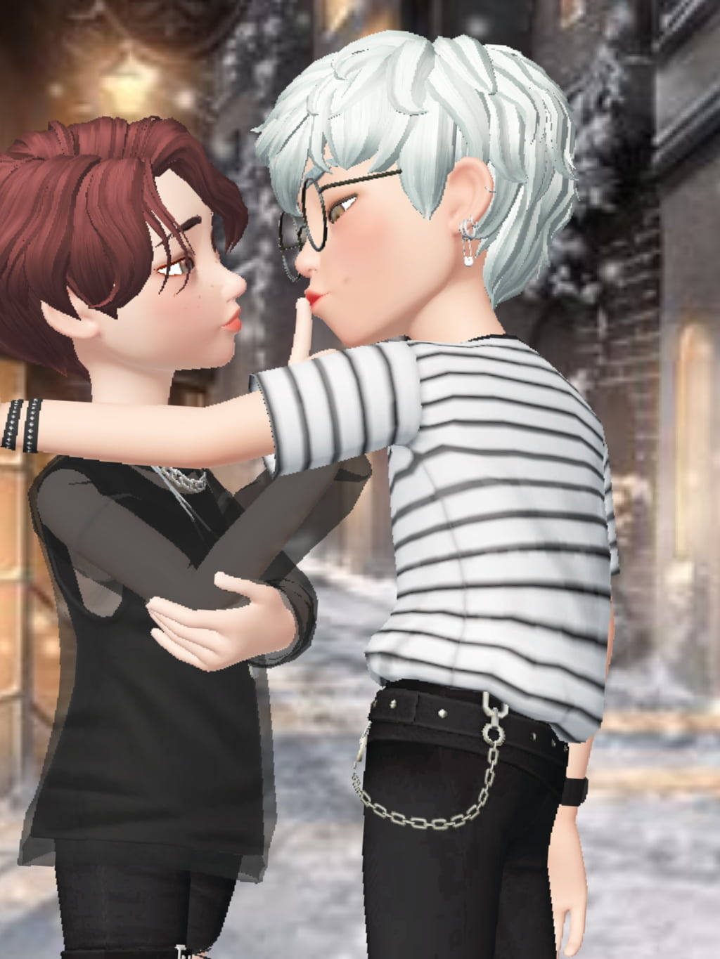Zepeto Gay Couple Lgbt Phone Picture