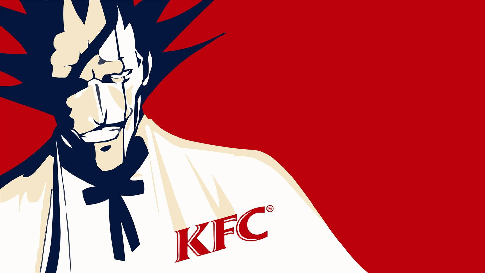 Zeraki Kenpachi KFC Fanart Wallpaper