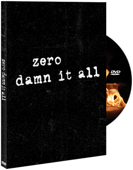 Zero Damn It All D V D Cover PNG