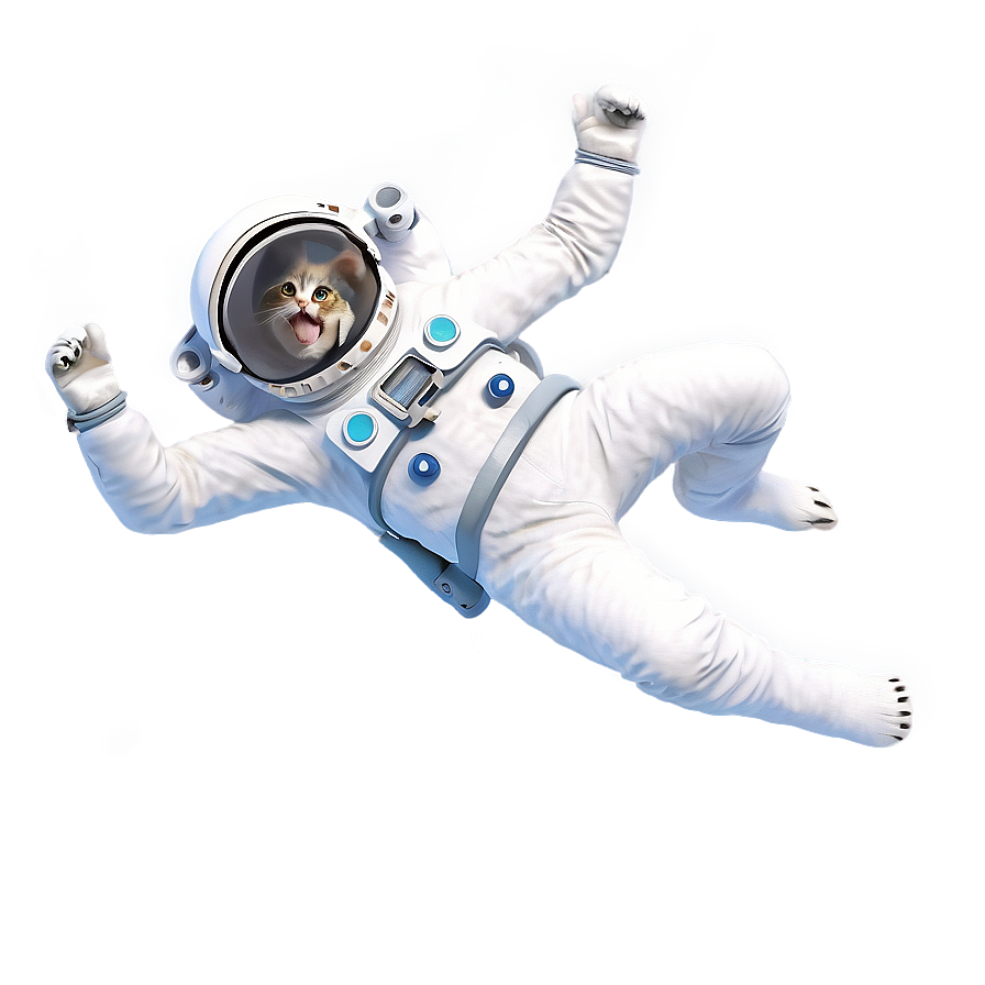 Zero Gravity Cat Png Lye58 PNG