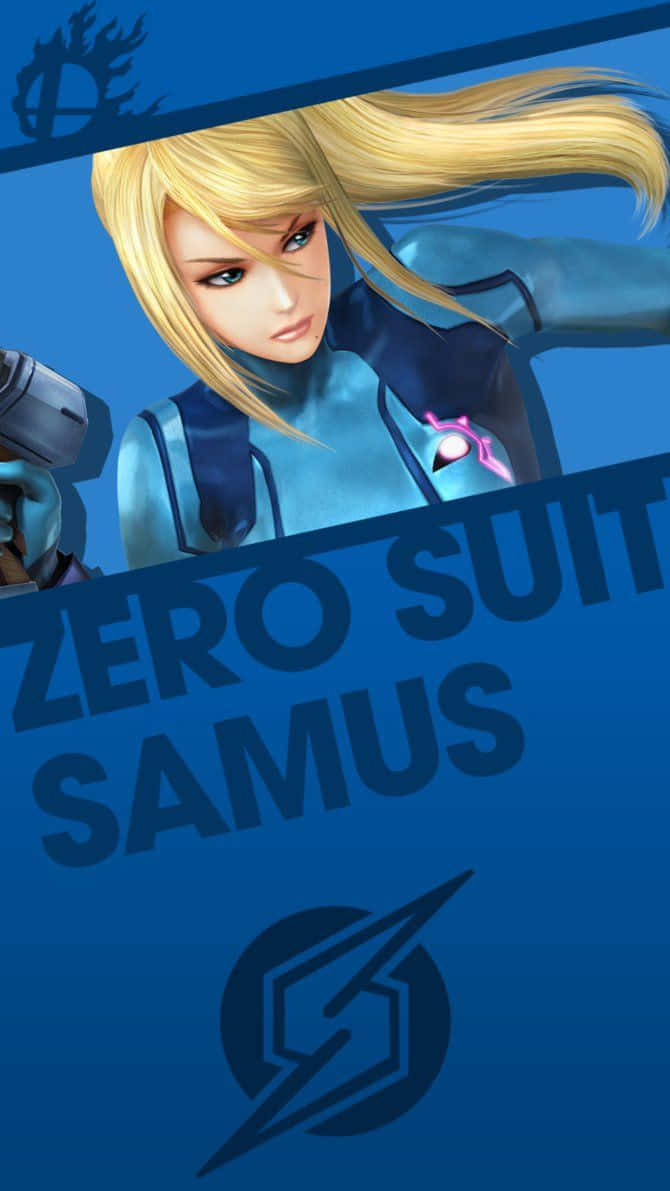 Zerosuit Samus, Bereit Für Ihren Nächsten Kampf! Wallpaper