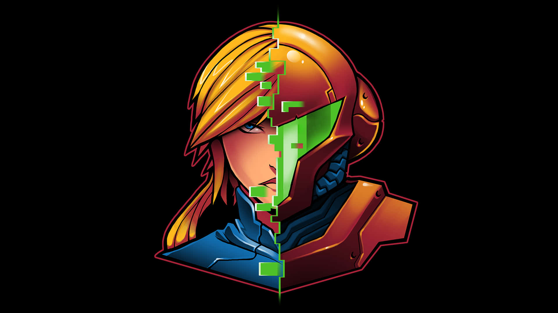 Join Zero Suit Samus in her mission to take down the Space Pirates Wallpaper
