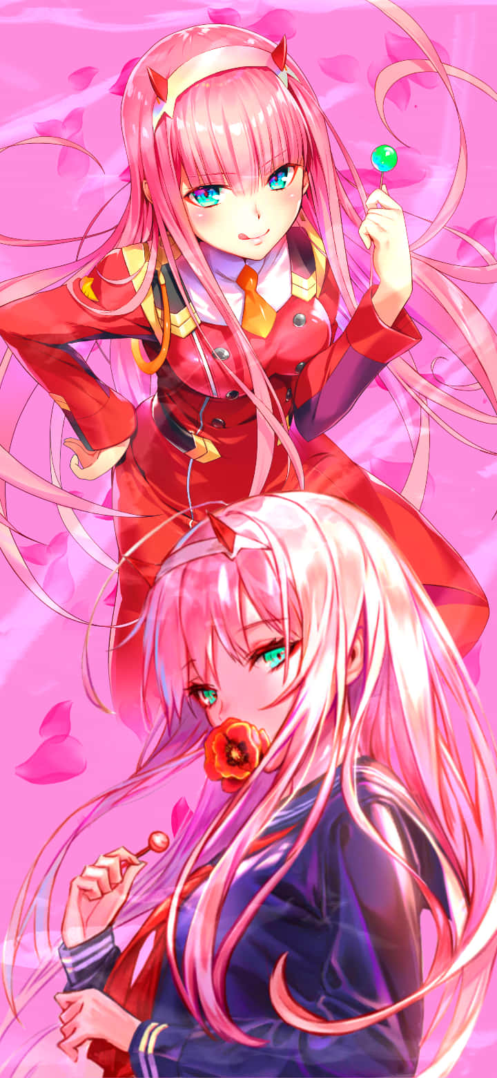Zero Two in her Iconic Dress