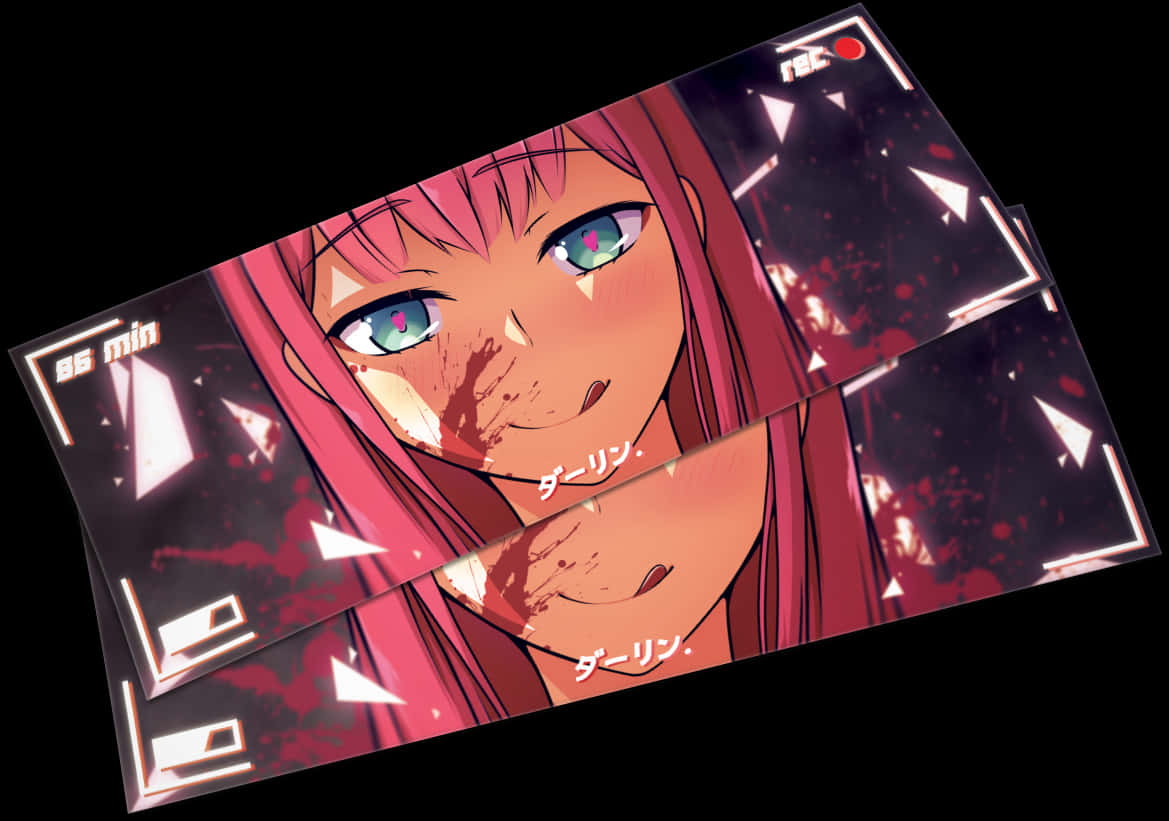 Zero Two Battle Aftermath PNG