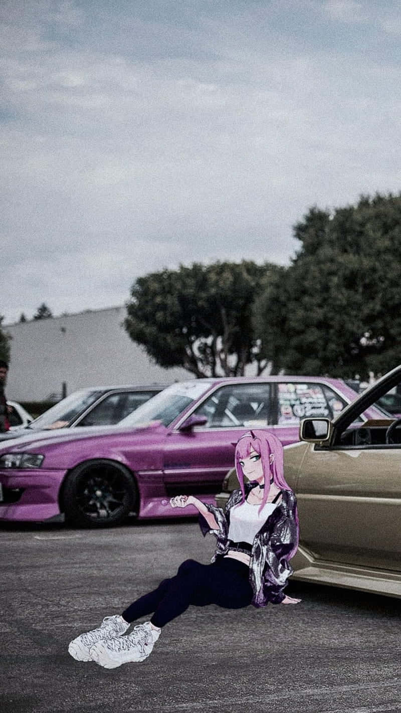 HD wallpaper: anime car city anime girls night ferrari aikatsu,  transportation | Wallpaper Flare