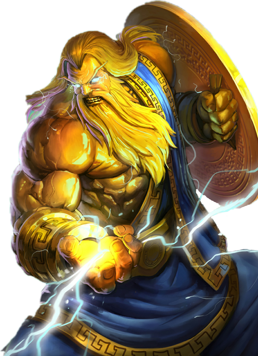 Zeus Greek Godof Thunder PNG