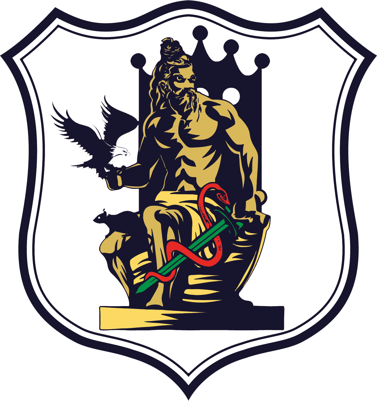 Zeus Heraldry Emblem PNG