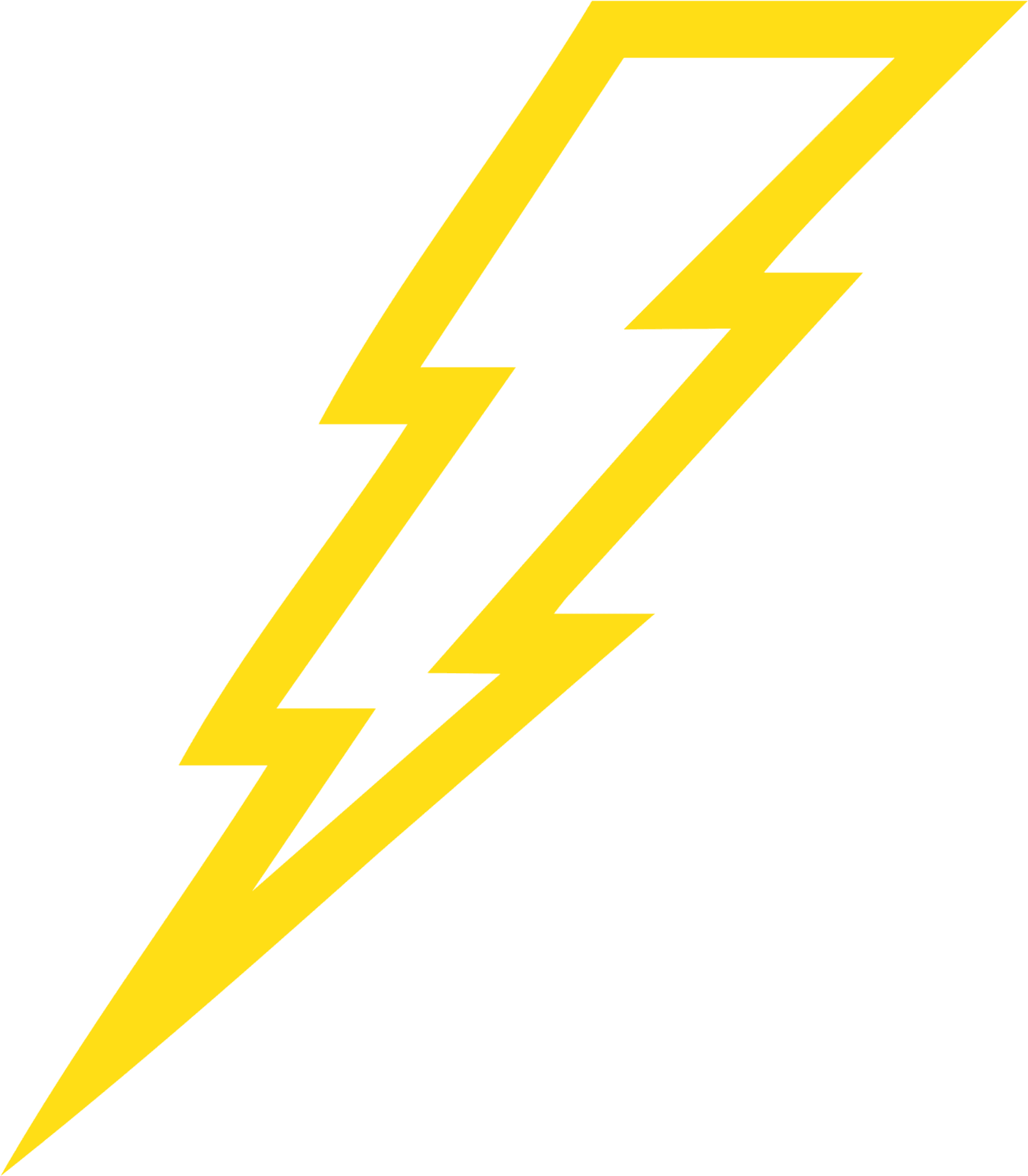 Zeus Lightning Bolt Symbol PNG