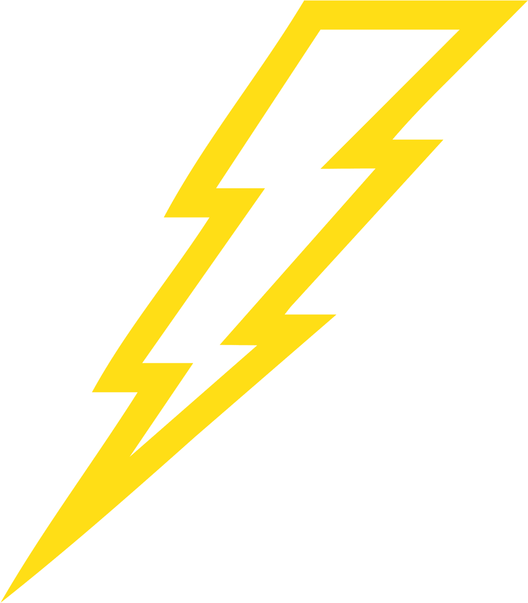 Zeus Lightning Bolt Symbol PNG