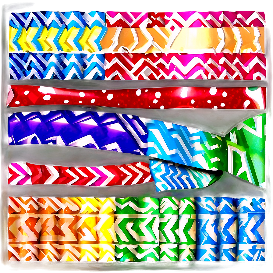 Zigzag Ribbon Png 06242024 PNG