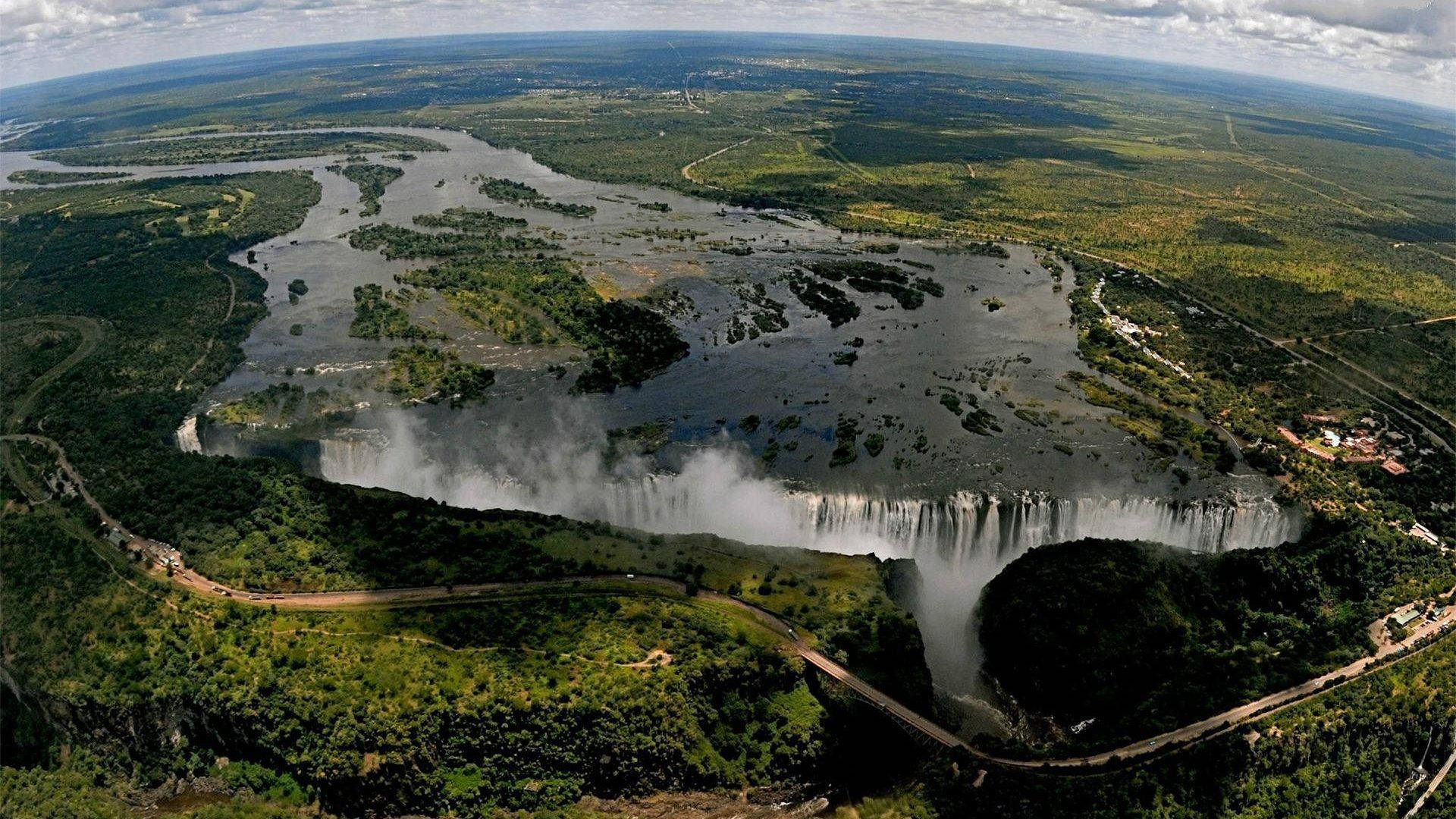 Zimbabwe's Curtain Of Water