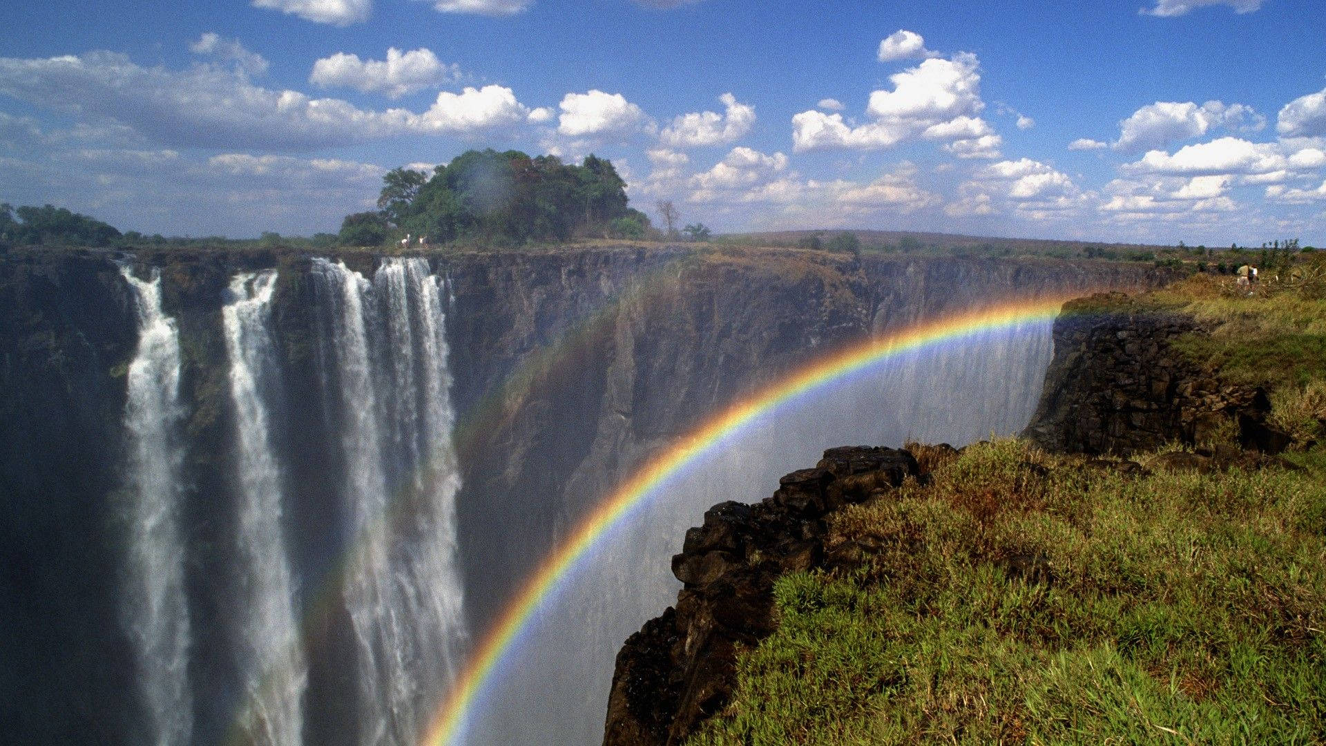 Zimbabwe's National Wonder Background