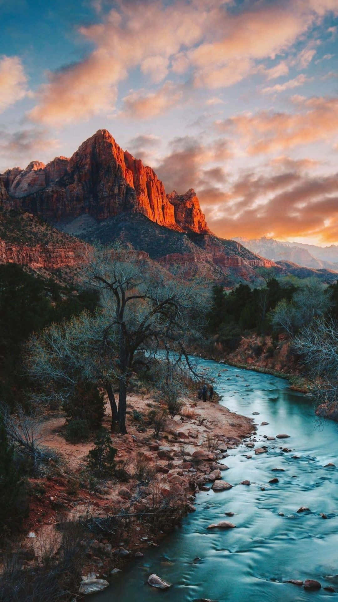 Zion National Park Surreal View Wallpaper