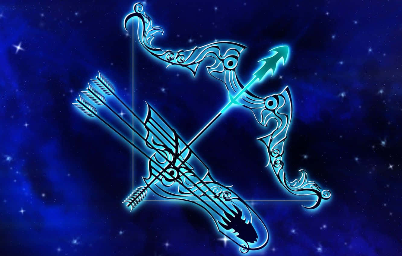 Zodiac Constellations in the Night Sky