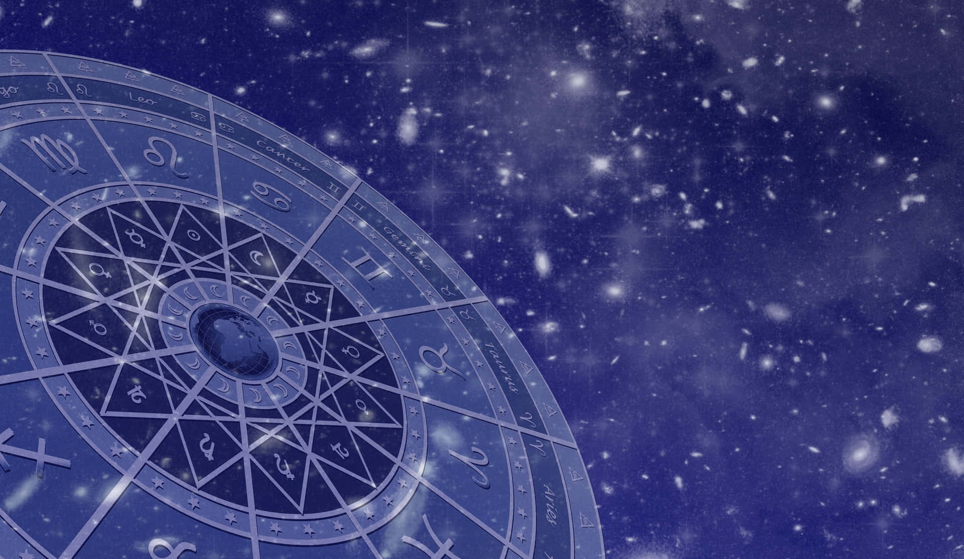 The stunning Zodiac Wheel of Astrological Signs