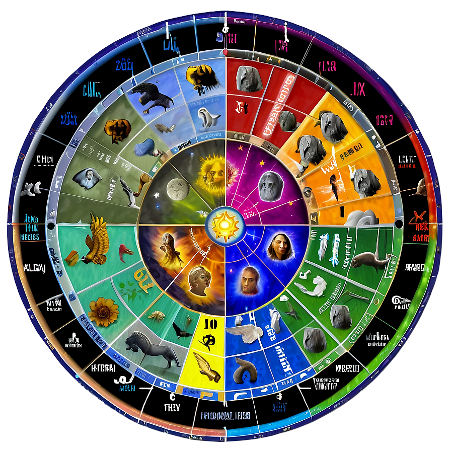 Download Zodiac Chart Png Qnt96 | Wallpapers.com