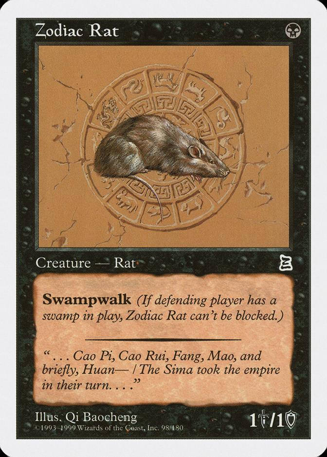 Zodiac Rat Card Portal Tre Kongeriger: Wallpaper