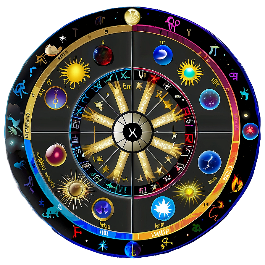 Download Zodiac Signs And Symbols Chart Png 84 | Wallpapers.com