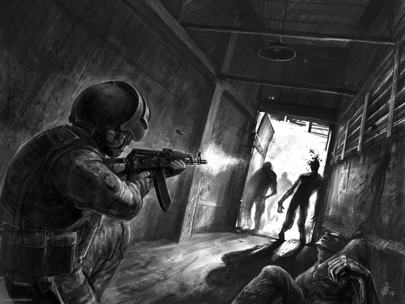 Overleve Zombie Apokalypse Wallpaper