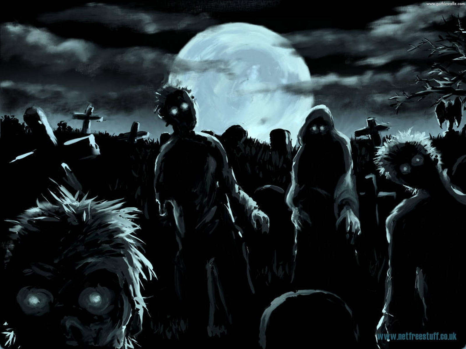 Zombie Apocalypse Infestation Wallpaper