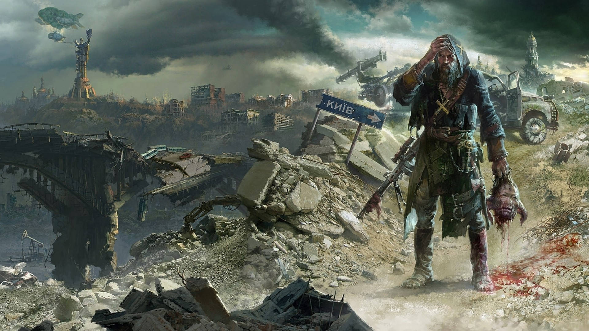 Prepare for the worst, the Zombie Apocalypse is here. Wallpaper