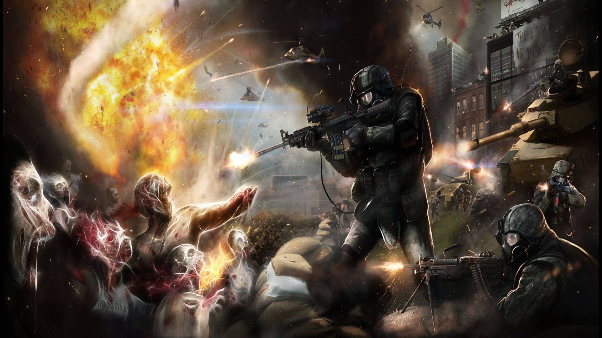 Annihilation Zombie Apocalypse Wallpaper