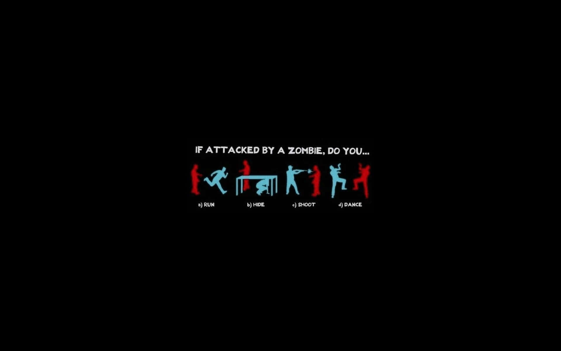 Zombie Attack Response Options Wallpaper
