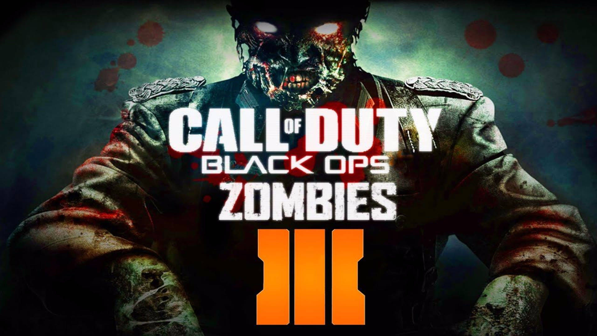 Zombie Call Of Duty Digital Poster Background