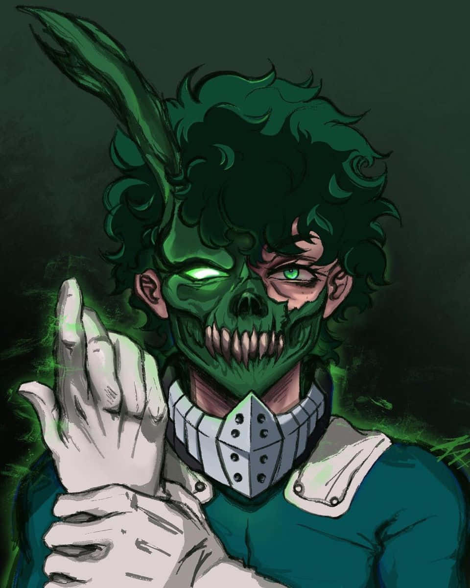 Download Zombie Deku Artwork Wallpaper | Wallpapers.com