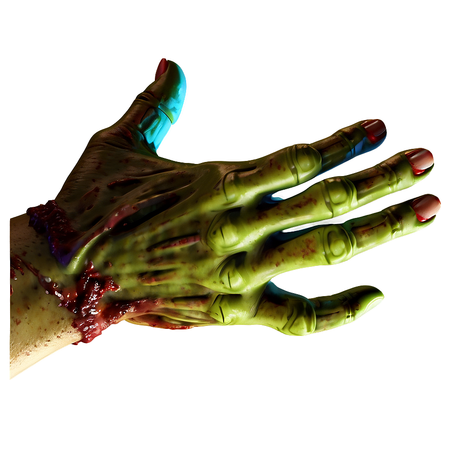 Zombie Hand Breakthrough Png Crs PNG