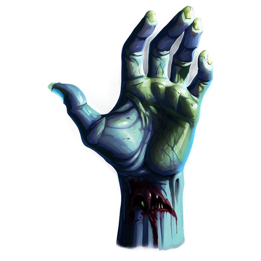 Zombie Hand Shadow Png Pjc PNG