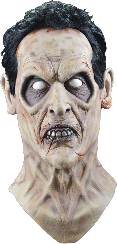 Zombie Head Horror PNG