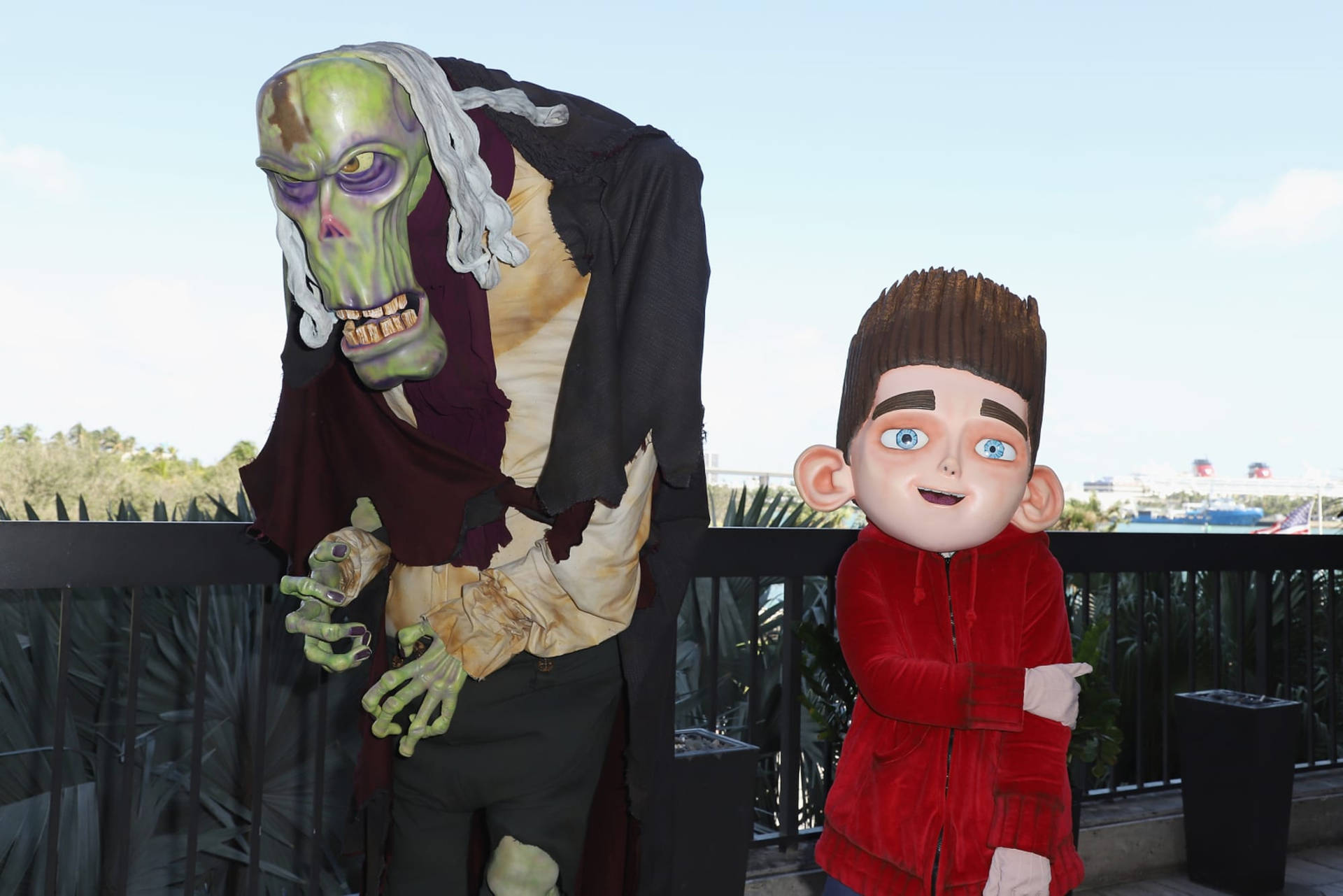 Zombie Judge And Norman Paranorman Background