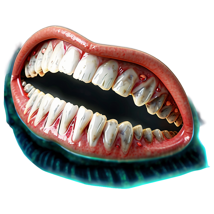 Zombie Mouth Png Mxs27 PNG