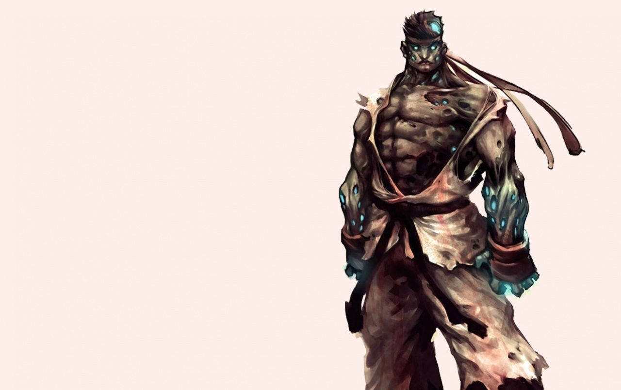 Zombie Ryu Of Street Fighter Wallpaper