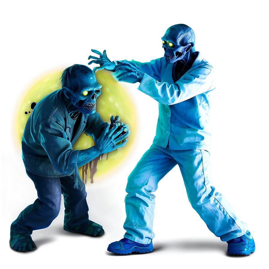 Zombie Science Fiction Scene Png Kdr PNG
