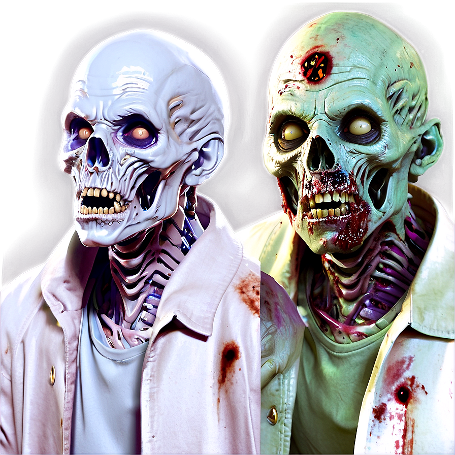 Zombie Science Fiction Scene Png Mtn32 PNG