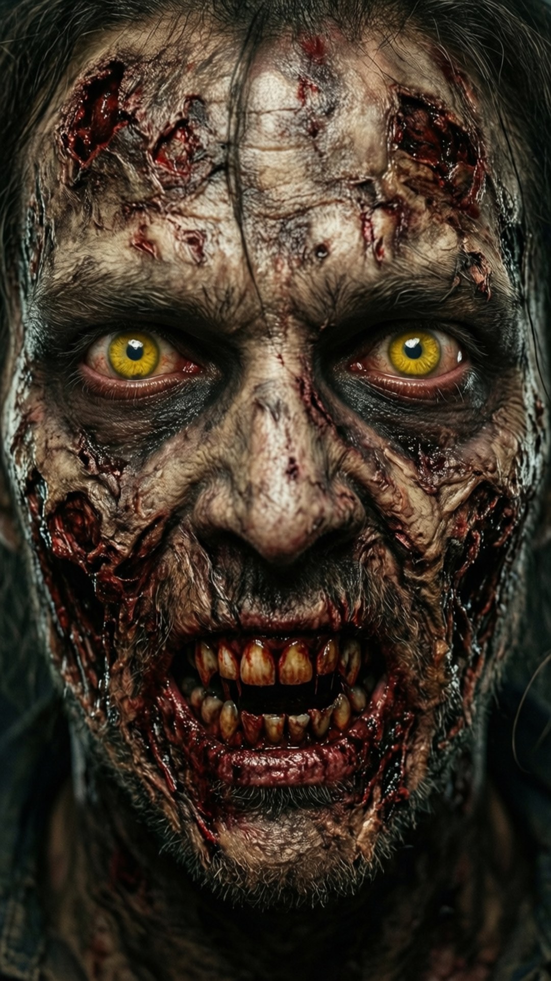 Zombie Visage Bakgrundsbilder