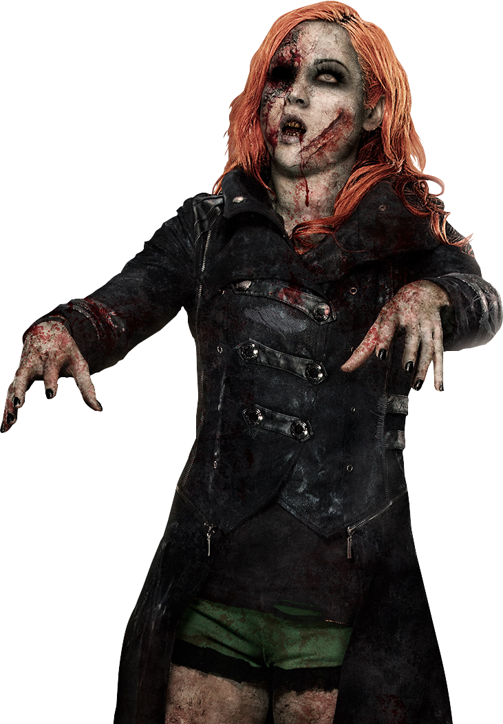 Zombie_ Woman_in_ Black_ Coat.png PNG
