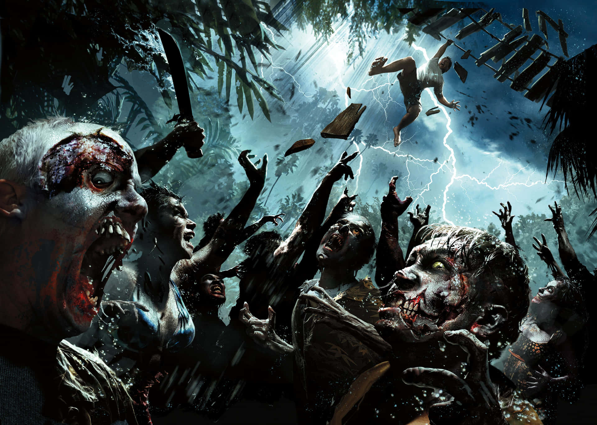 Zombiehintergrundbild