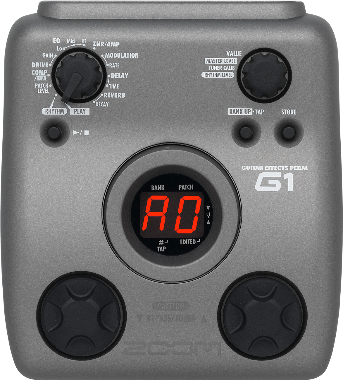 Zoom Guitar Effects Pedal PNG