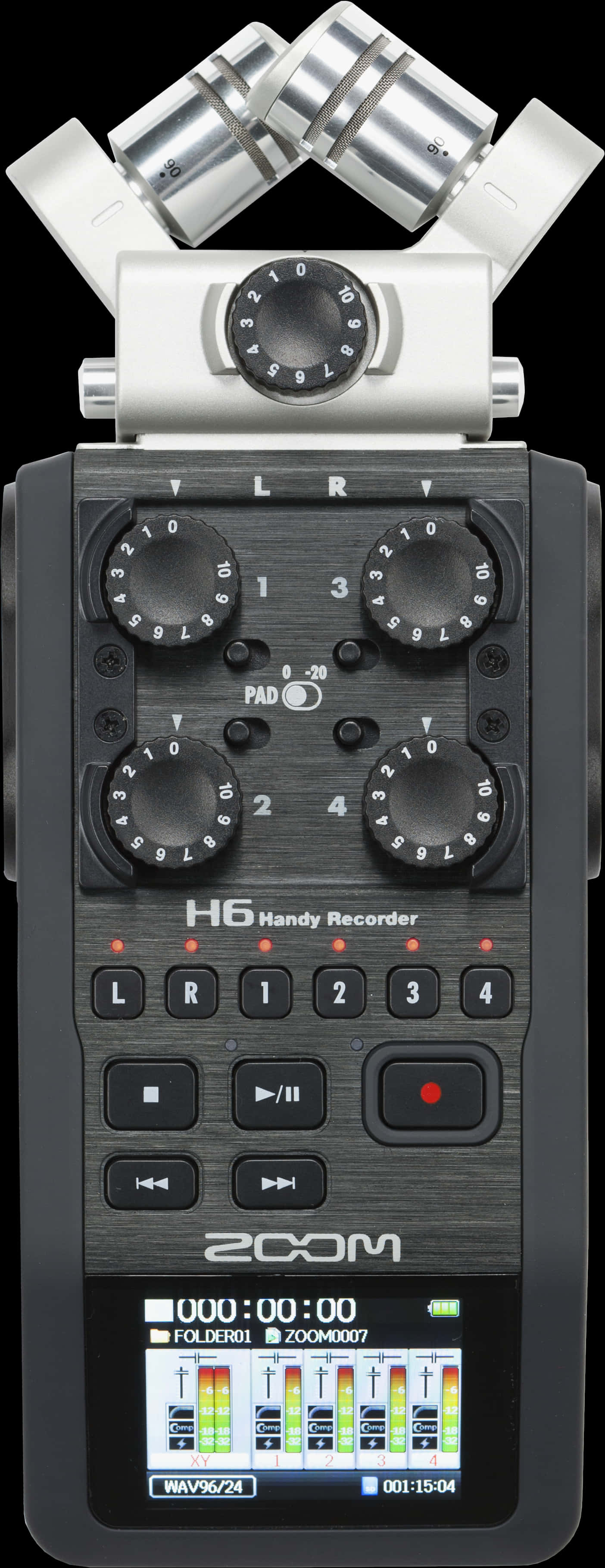 Zoom H6 Handy Recorder PNG