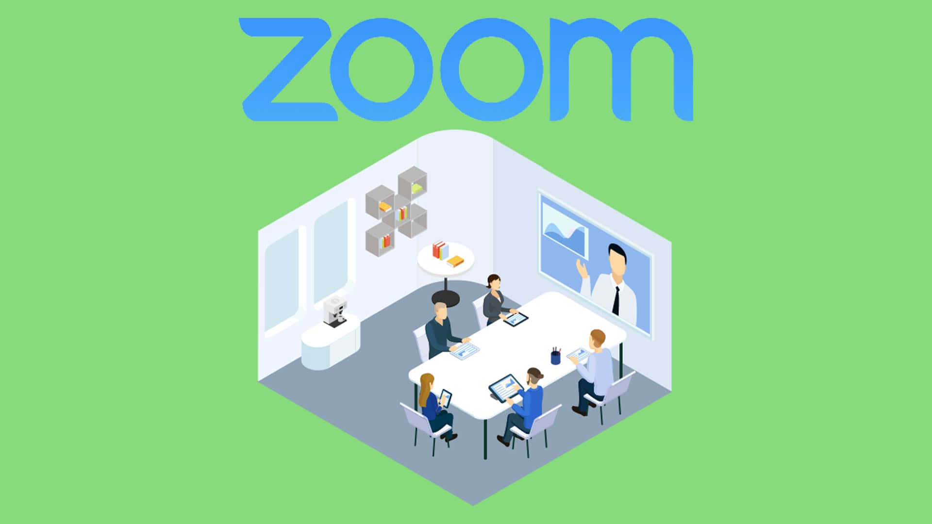 Zoomvideokonferenz - Ermöglicht Die Fernkommunikation