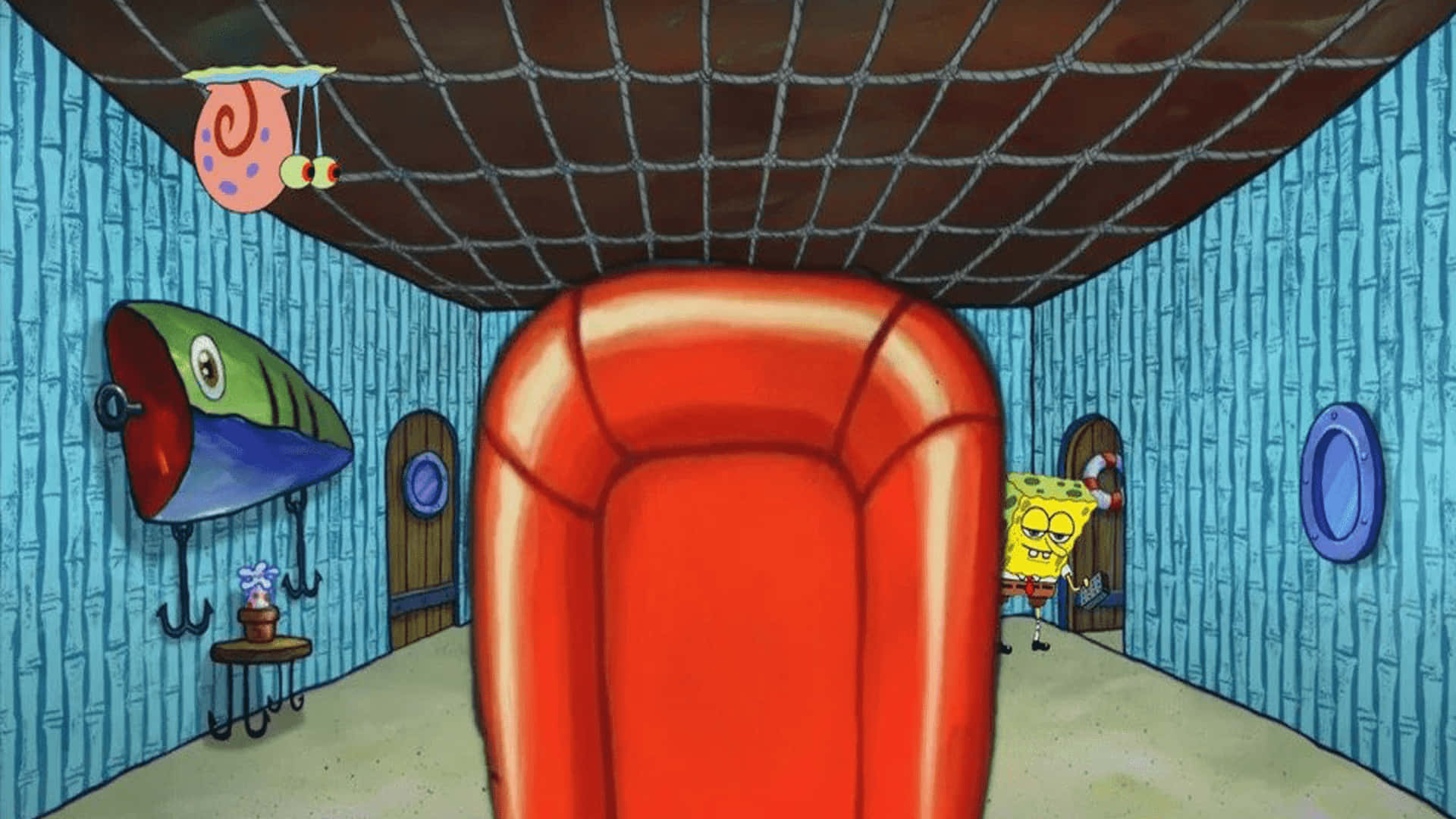 Spongebob Squarepants - Room With A Red Chair