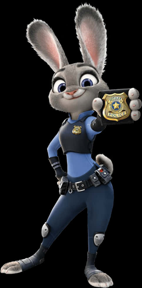 Zootopia Judy Hopps Police Badge PNG