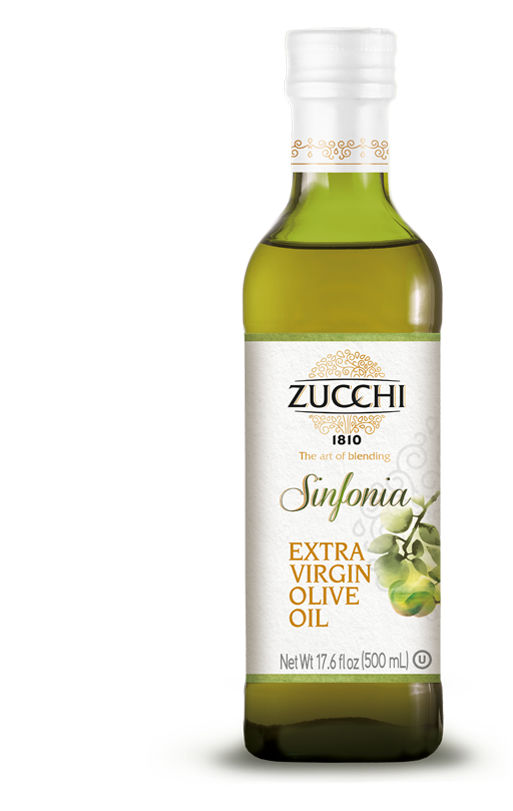 Zucchi Extra Virgin Olive Oil Bottle PNG