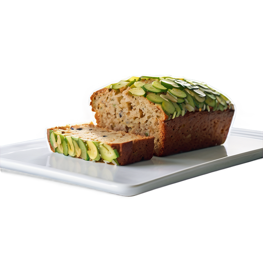 Zucchini Bread Loaf Png Wbq PNG