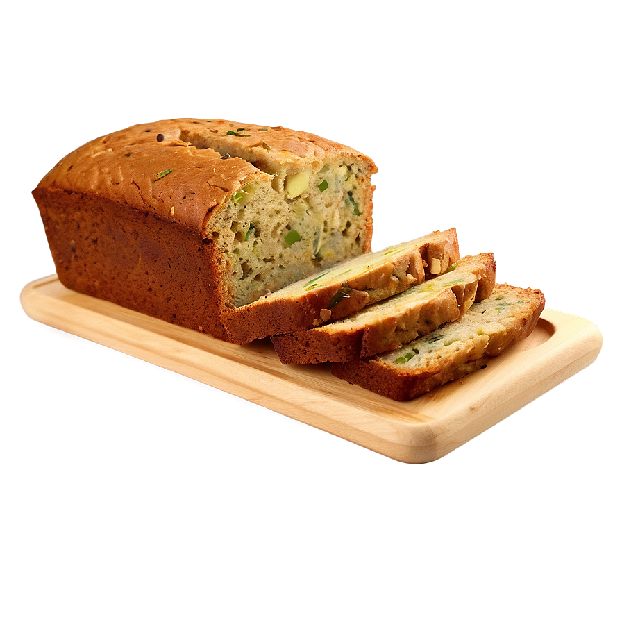 Zucchini Bread Slice Png Fqm48 PNG